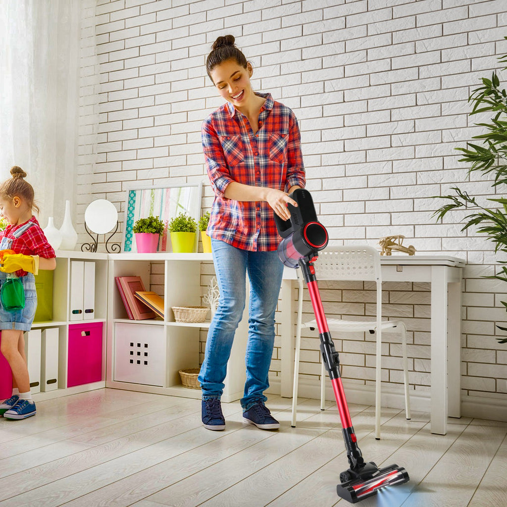 VacuElite™ Cordless 4-in-1 Stick Vacuum & Mop — 12000Pa, LED Light, 180° Foldable, 30-Min Runtime — Eliza & Tuan
