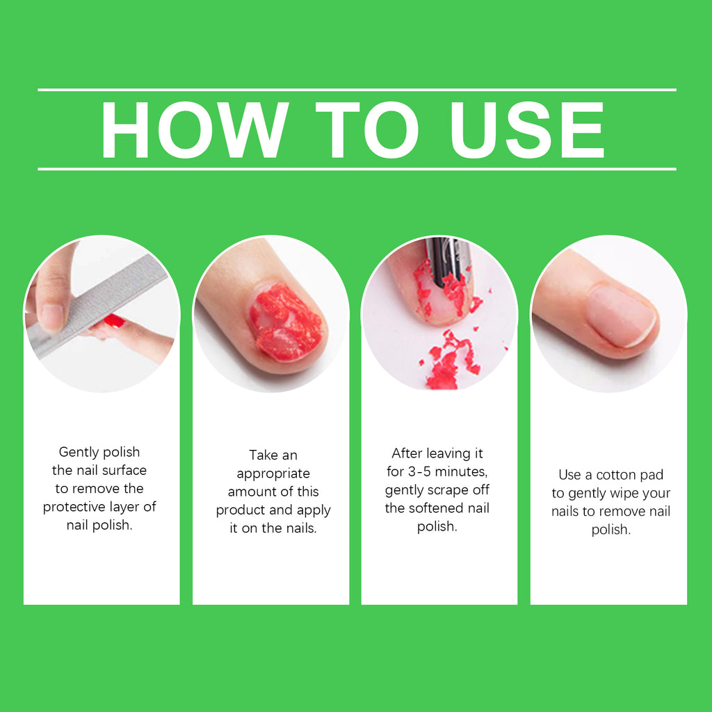 Gentle Nail Polish Remover Solution – Fast-Acting, Moisturizing Formula (8ml) — Prime Trend Market