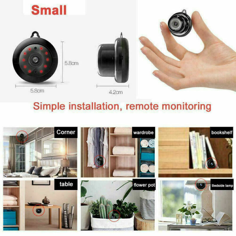 1080P WiFi Security Camera – 360° Fisheye Indoor Outdoor IR Night Vision Home CAM — Prime Trend Market