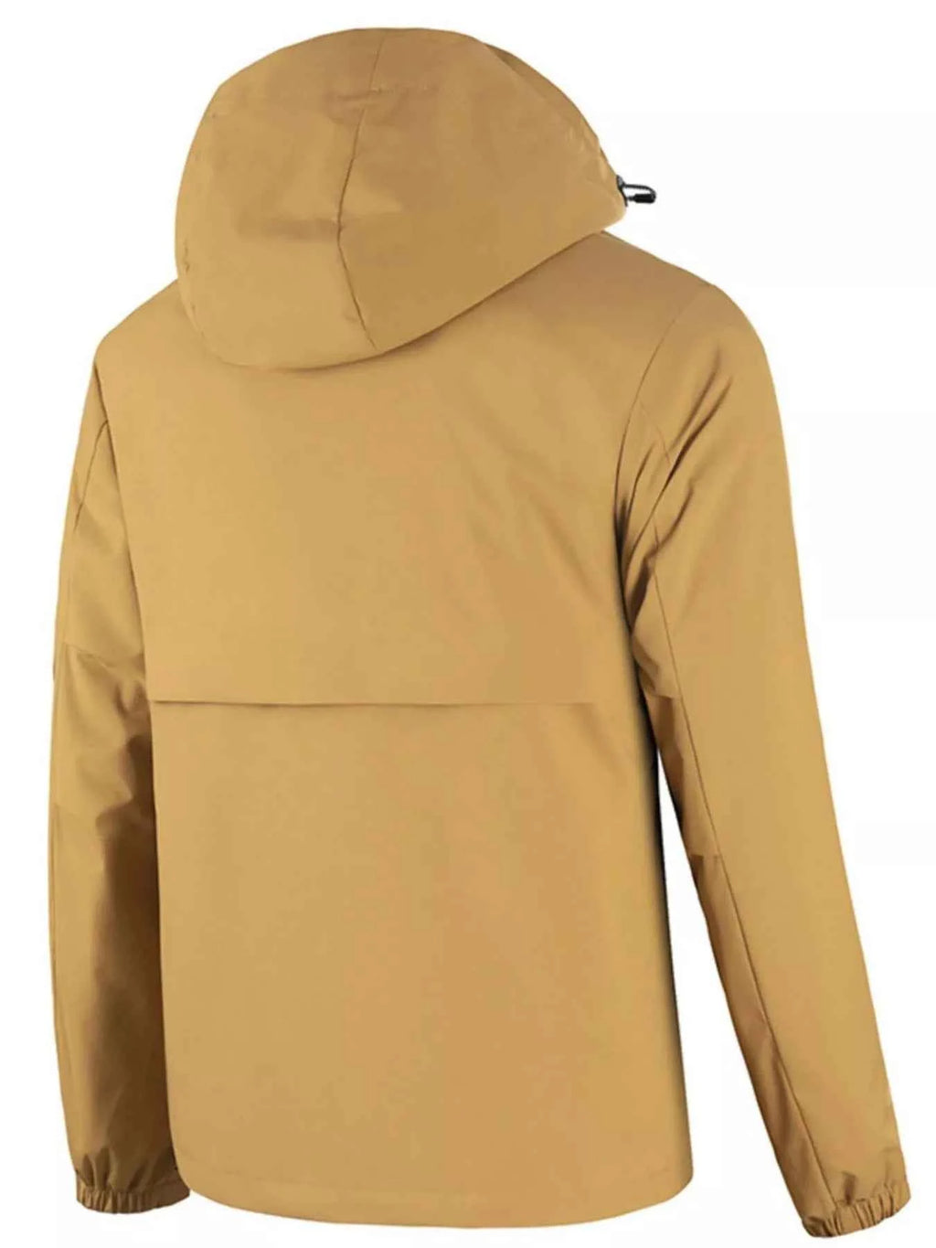 Men’s Long-Sleeve Hooded Zip-Up Jacket