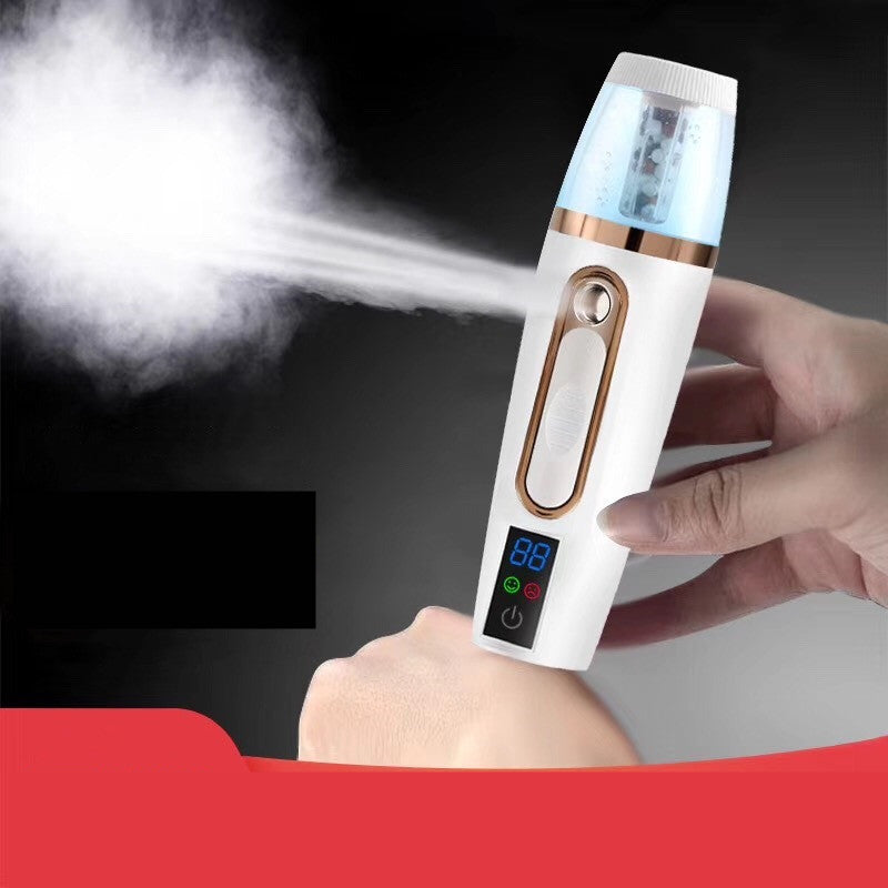 Nano Mist Facial Sprayer | Negative Ion Hydration & Face Steamer — Prime Trend Market