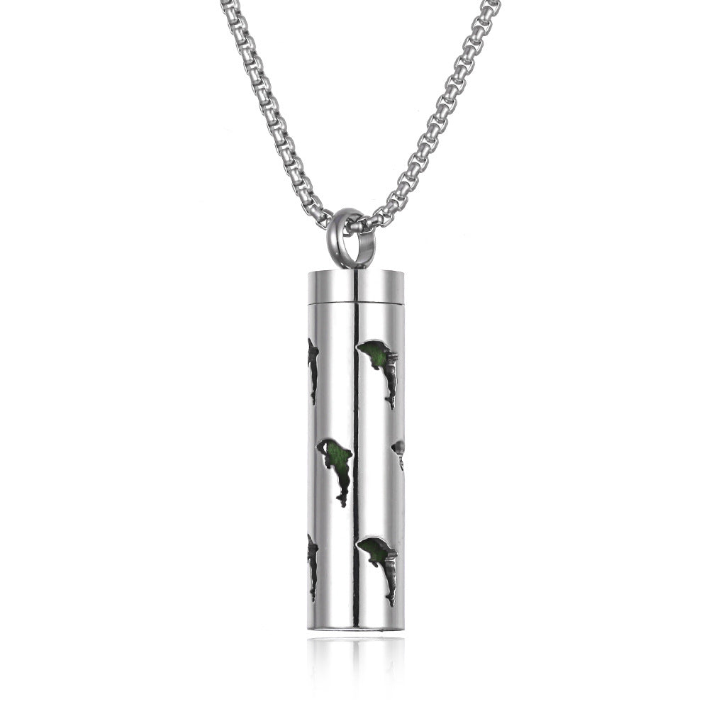 Aromatherapy Essential Oil Pendant Necklace — Titanium Steel Diffuser Locket | 16 Styles + Cotton Pads — Prime Trend Market