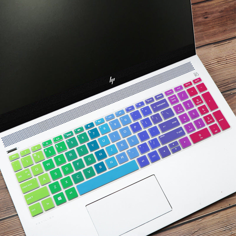 15.6" Laptop Keyboard Cover Protector | Silicone Film | 20+ Colors | Dust & Spill Protection — Eliza & Tuan