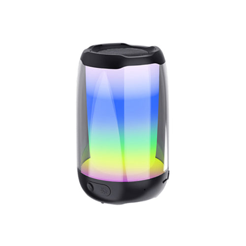 AuroraGlow™ RGB Bluetooth Speaker — 360° Color-Changing LED & Wireless Surround Sound — Eliza & Tuan