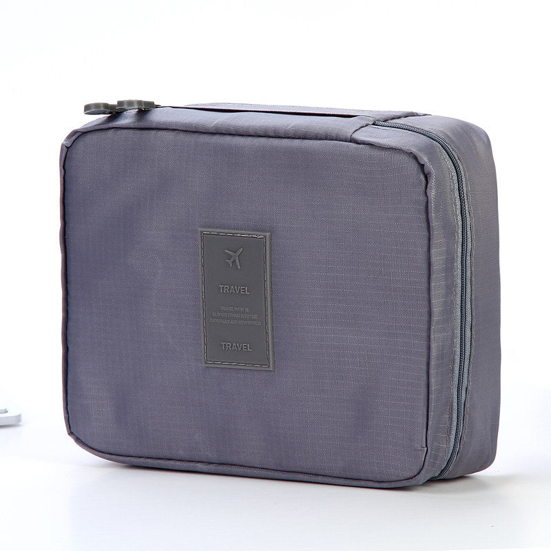 Waterproof Travel Cosmetic Bag — Multi-grid Divider Toiletry & Makeup Organizer — Prime Trend Market