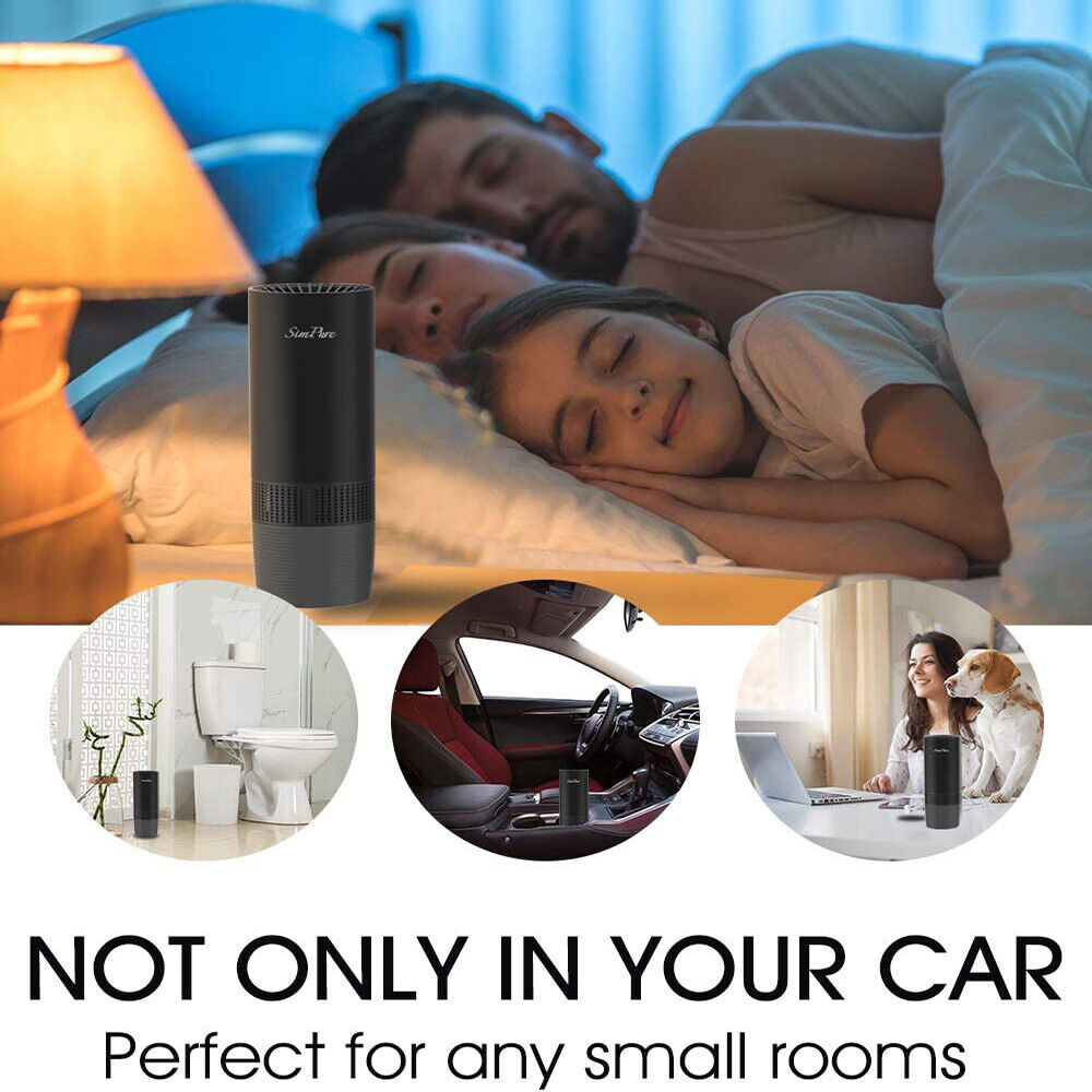Car HEPA Air Purifier Ionizer | True HEPA 3-Stage Filter | PM2.5 Monitor | Auto Mode | 26dB — Prime Trend Market