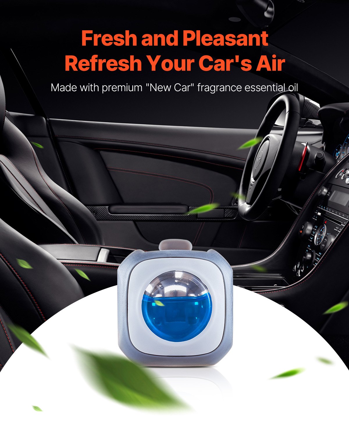 Car Air Freshener 6-Pack | New Car Scent Vent Clips | Long Lasting 4ml Each | Premium Fragrance — Prime Trend Market