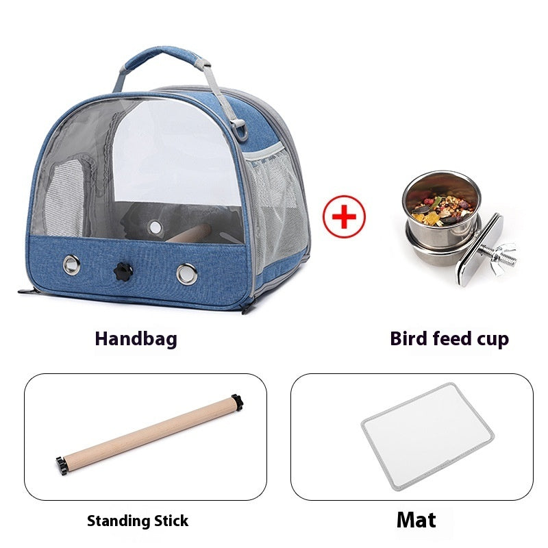 Luxury Portable Foldable Pet Outing Cage – Breathable Travel Carrier for Cats & Dogs — Prime Trend Market