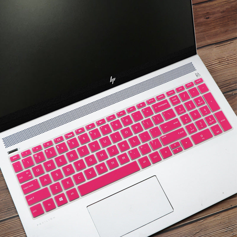 15.6" Laptop Keyboard Cover Protector | Silicone Film | 20+ Colors | Dust & Spill Protection — Eliza & Tuan