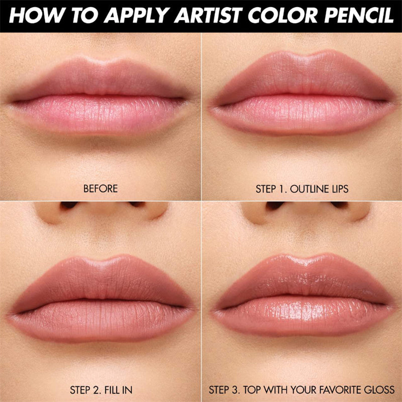 PHOFAY Nude Lipliner Kit — 12 Shades, Long-Lasting Matte Lip Liner Set — Prime Trend Market
