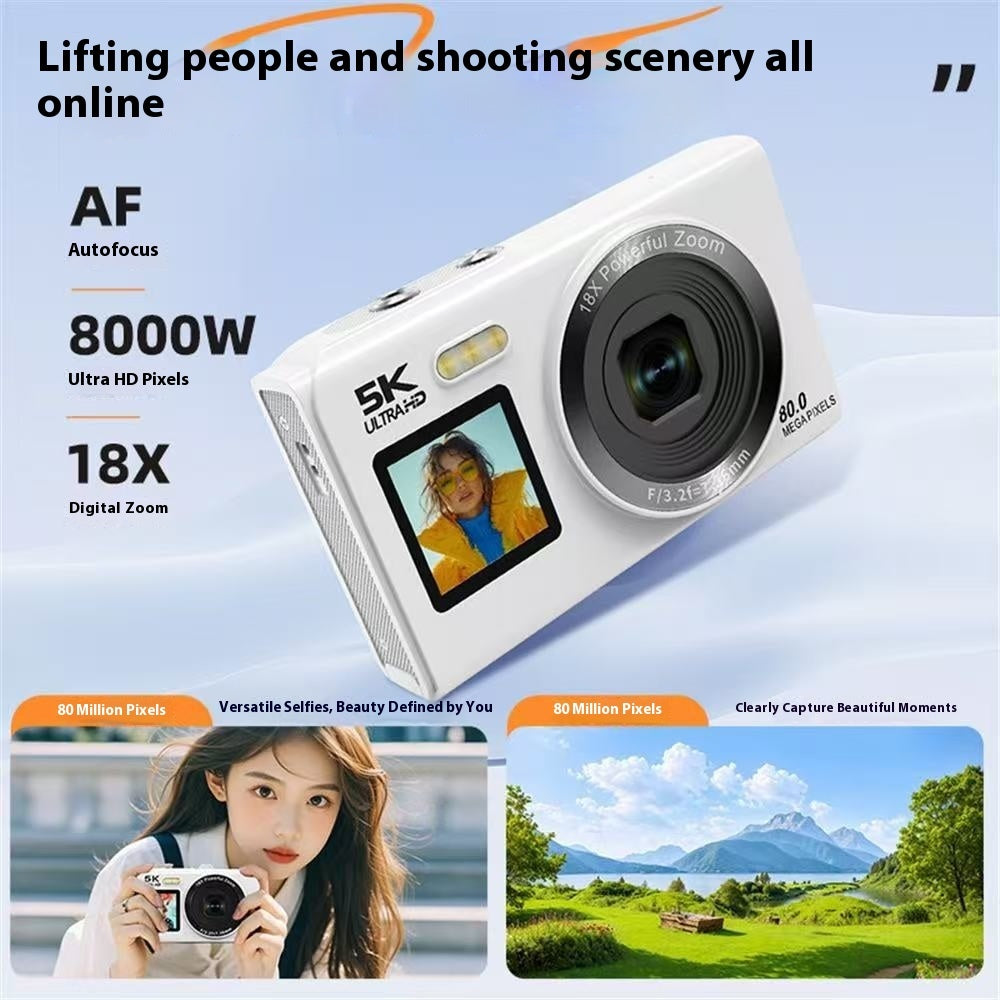 VlogShot™ HD Dual-Screen WiFi Digital Camera — Portable Selfie & Video Camera for Content Creators — Prime Trend Market