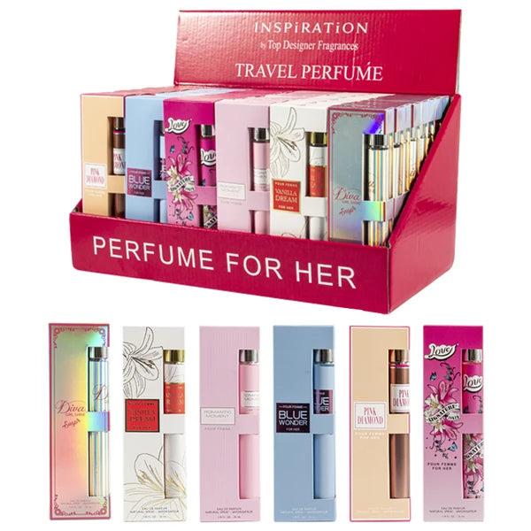 6pcs Women's Eau de Parfum Travel Set — 6 Unique Holiday Scents | Long-Lasting Fragrance | 1.18 fl oz Each — Prime Trend Market