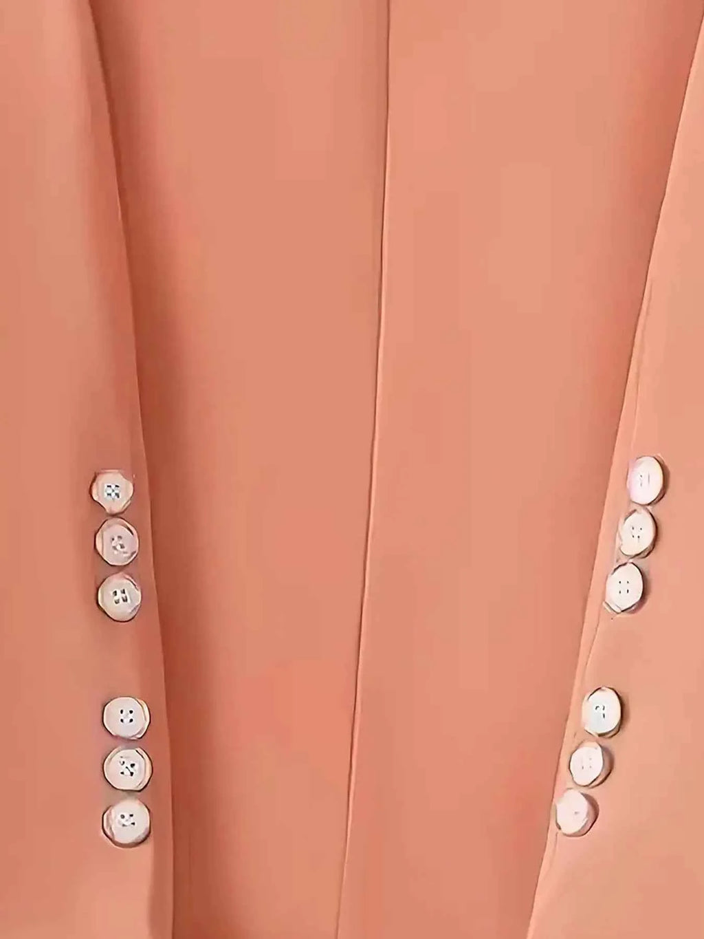 Single-Button Long-Sleeve Blazer