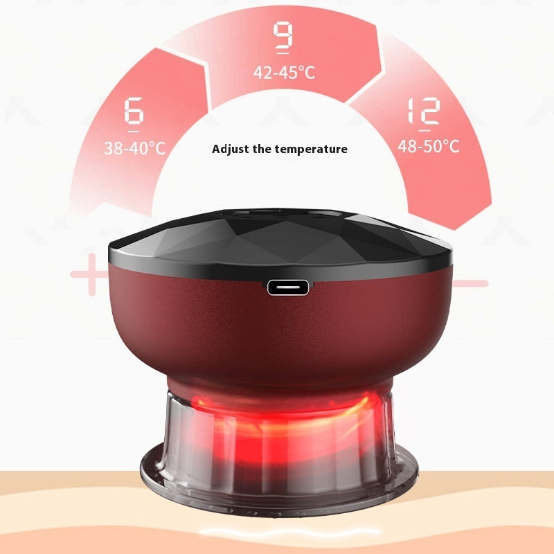 Luxury Electric Cupping & Gua Sha Massage Device — Hot Compress, Scraping & Lymphatic Wellness Beauty Instrument — Prime Trend Market