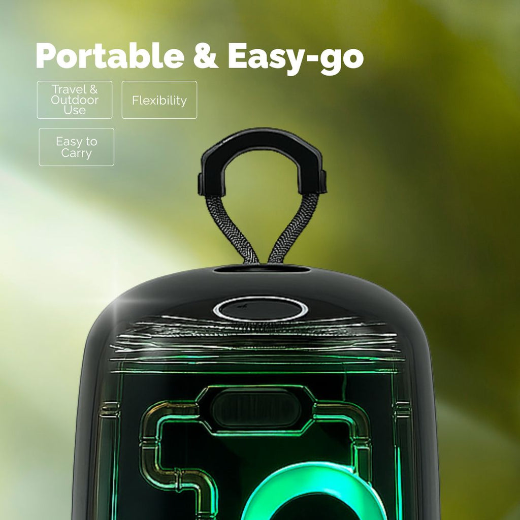 Nixie Tube Bluetooth Speaker — Vintage Vacuum Display, Deep Bass & Wireless Audio — Eliza & Tuan
