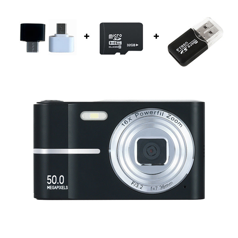 4K Mini Vlogging Camera for Students & Beginners — Pink, Green, Black & White — Prime Trend Market