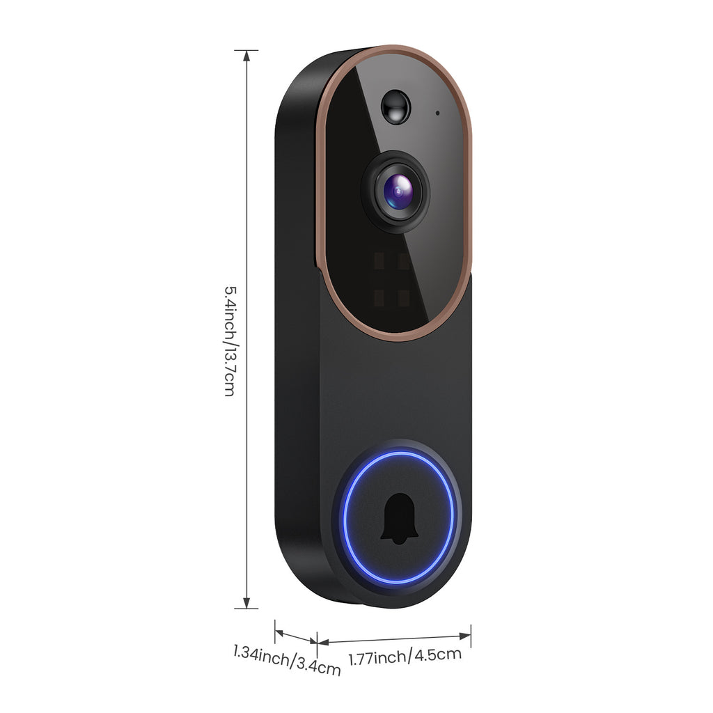 Smart Wireless Doorbell Camera – HD Video Intercom & Night Vision Security — Prime Trend Market