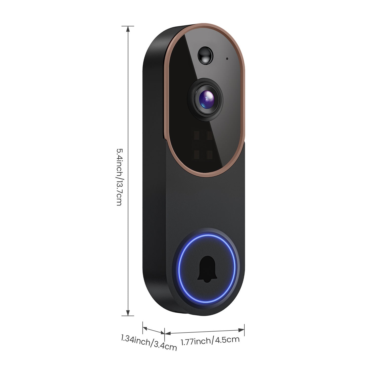 Smart Wireless Doorbell Camera – HD Video Intercom & Night Vision Security — Prime Trend Market