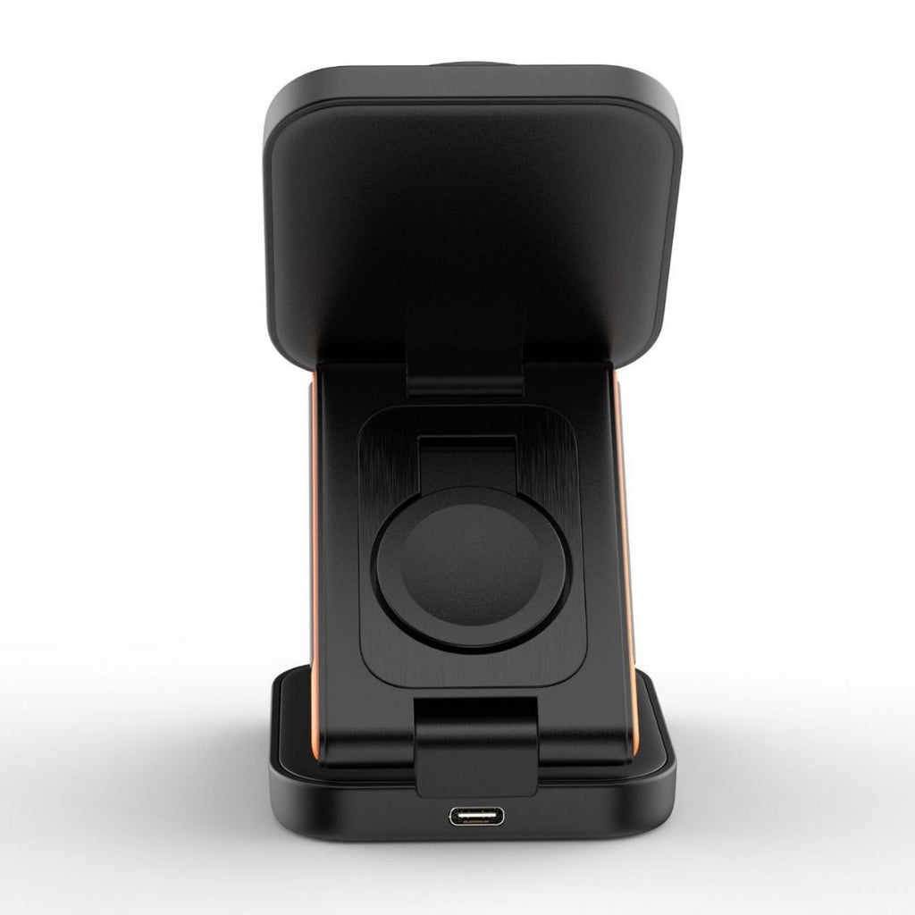 Folding 3-in-1 Wireless Charger Bracket — PD18W Fast Charging — Prime Trend Market