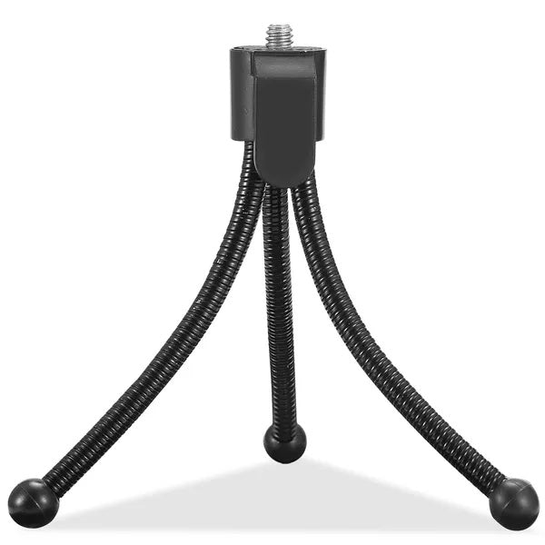 Flexible Mini Tripod Stand — Camera & Mini Projector Tabletop Mount | 1/4"-20 Universal Screw — Prime Trend Market