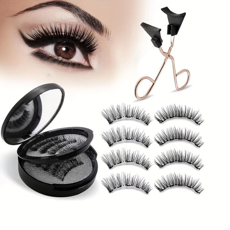 Magnetic False Eyelashes — No Glue, Easy Application | Reusable Natural Look Lashes — Prime Trend Market