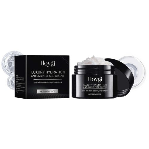 HOYGI Hyaluronic Acid Anti-Wrinkle Cream — Hydrolyzed Soy Protein + Turmeric Extract | Deep Hydration & Firming Moisturizer (50g) — Prime Trend Market