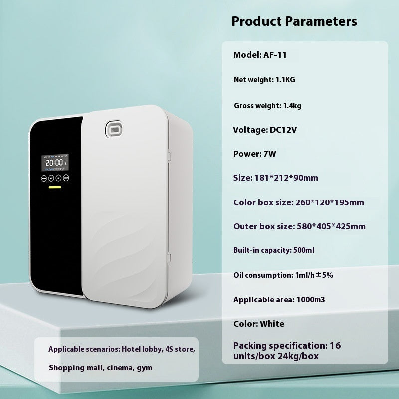 Hotel Lobby Luxury Ultrasonic Aroma Diffuser — Bluetooth Smart Home Scent — Prime Trend Market