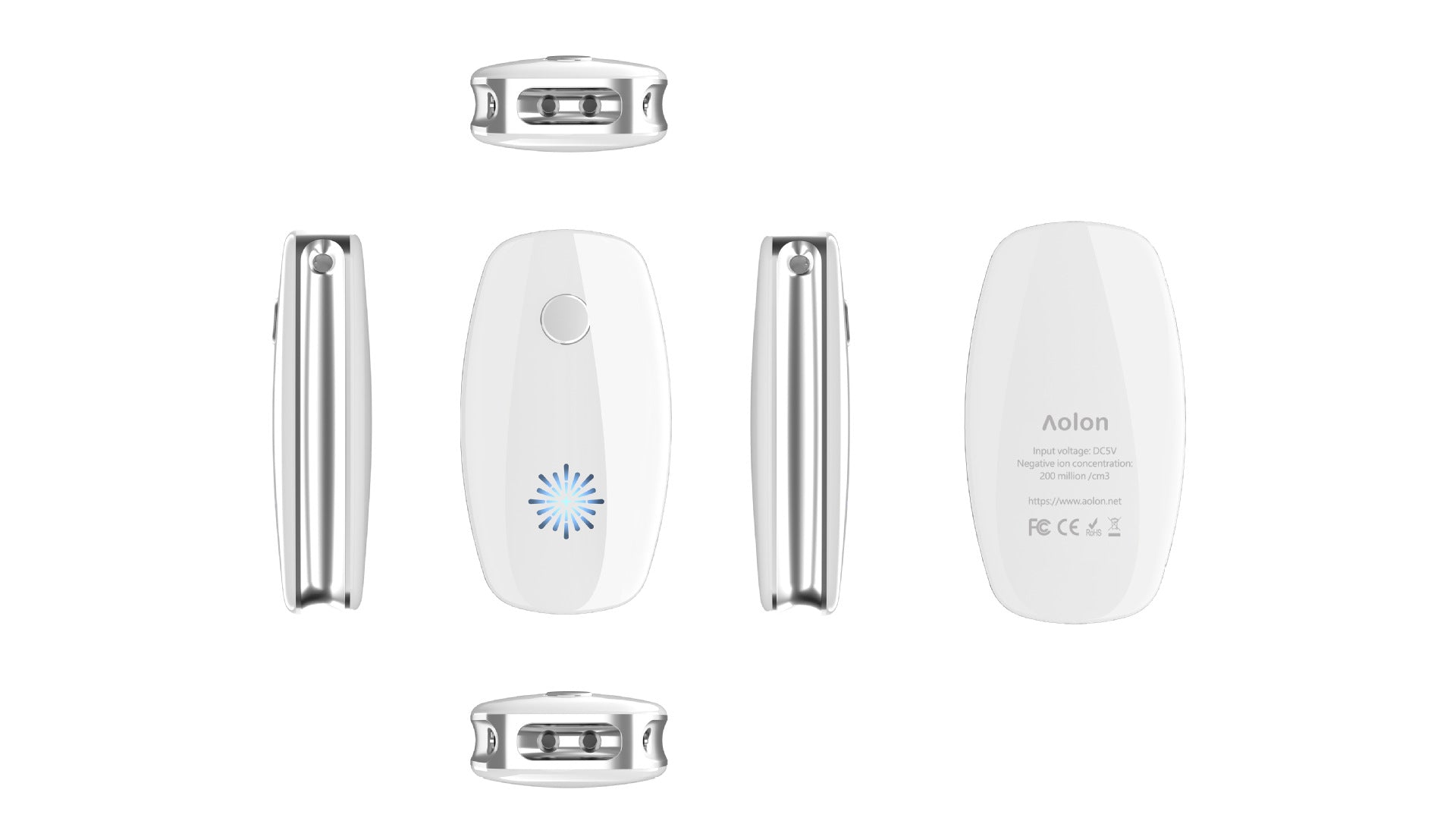 AirWear™ Wearable Negative Ion Neck Air Purifier — Portable Personal Air Purifier for Clean Air Anywhere — Prime Trend Market