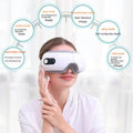 Luxury Smart Eye Massager | Bluetooth Heat Compress Vibration Eye Relief Device — Prime Trend Market