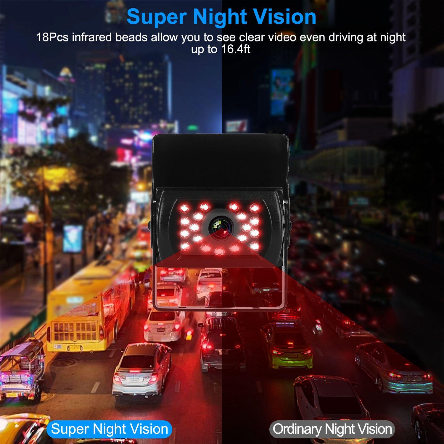 7" Backup Camera System | IP67 Waterproof | Night Vision | 110° Wide Angle | Trucks Vans SUVs — Prime Trend Market