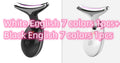 Luxury 7-Color LED EMS Face & Neck Beauty Massager — Negative Ion, Infrared, Ultrasonic Skin Rejuvenation — Eliza & Tuan