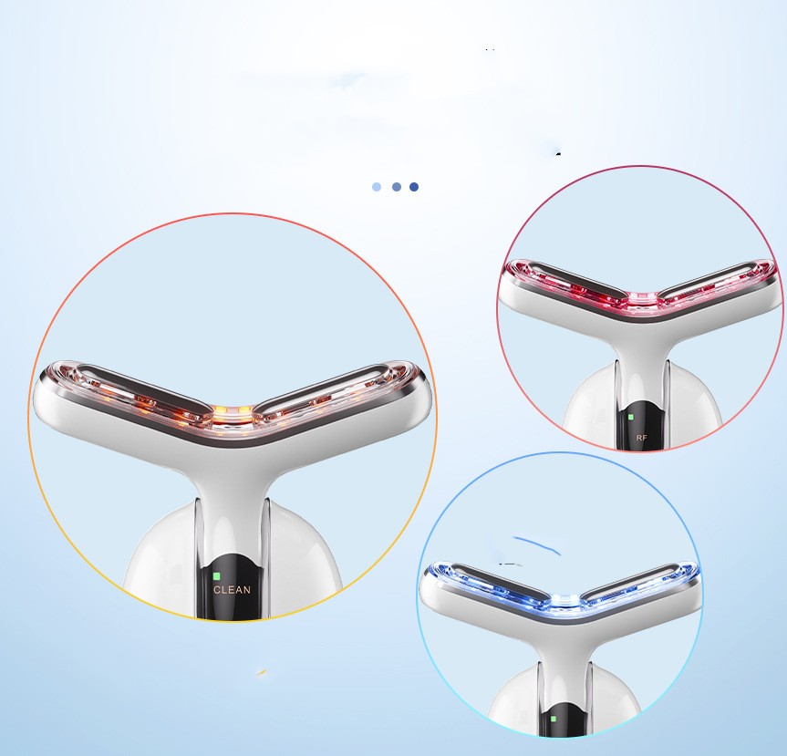 Luxury EMS Vibration Neck Beauty Massager — Skin Rejuvenation, Lifting & Firming Device — Eliza & Tuan