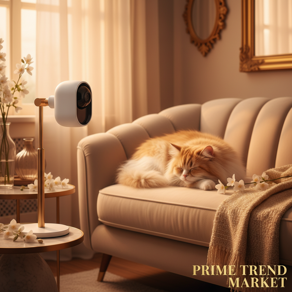 Luxury A8 HD Pet Camera — Remote Video & Photo Monitor for Cats & Dogs — Prime Trend Market