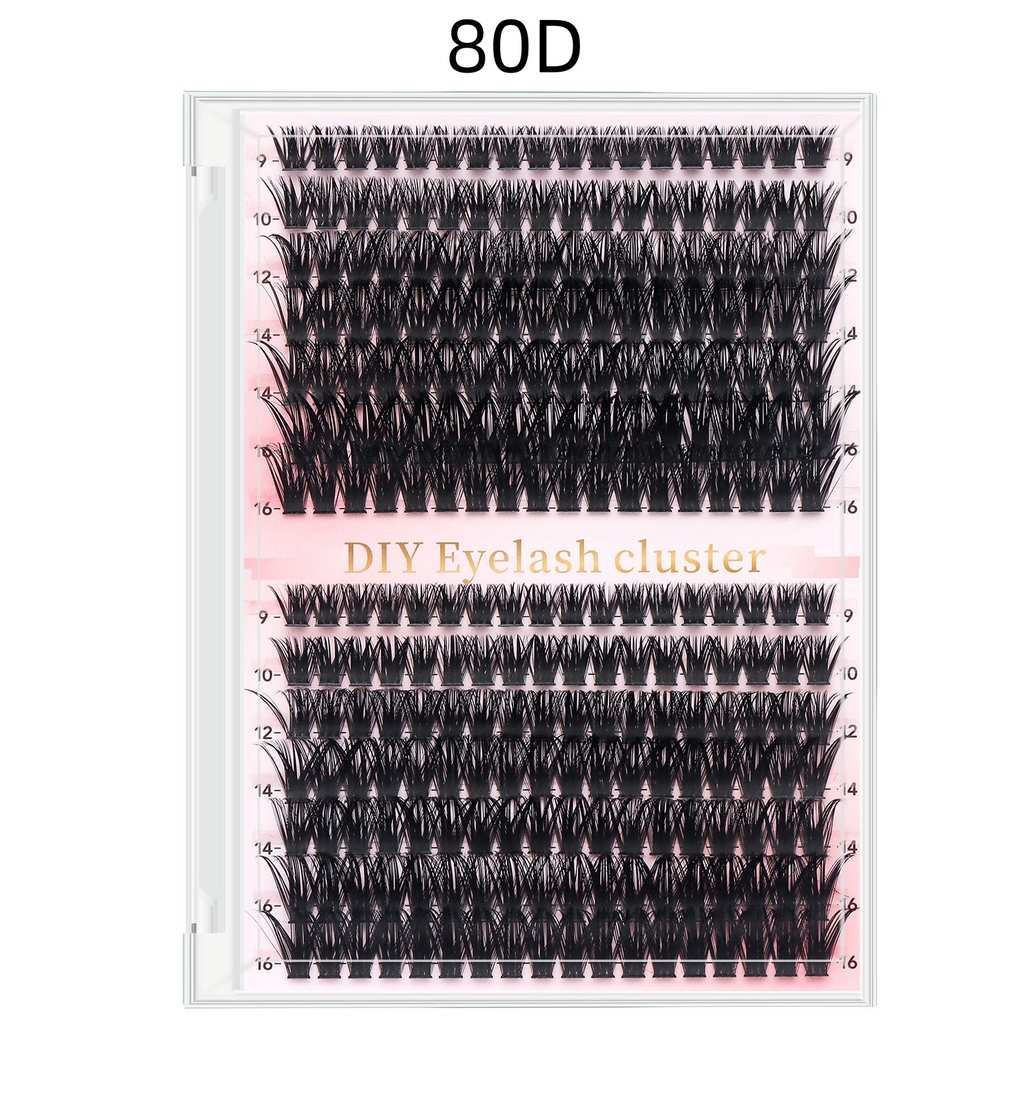DIY Lash Extension Kit — 280pcs Individual Lash Clusters | D Curl, Thick Volume, Natural Look — Prime Trend Market