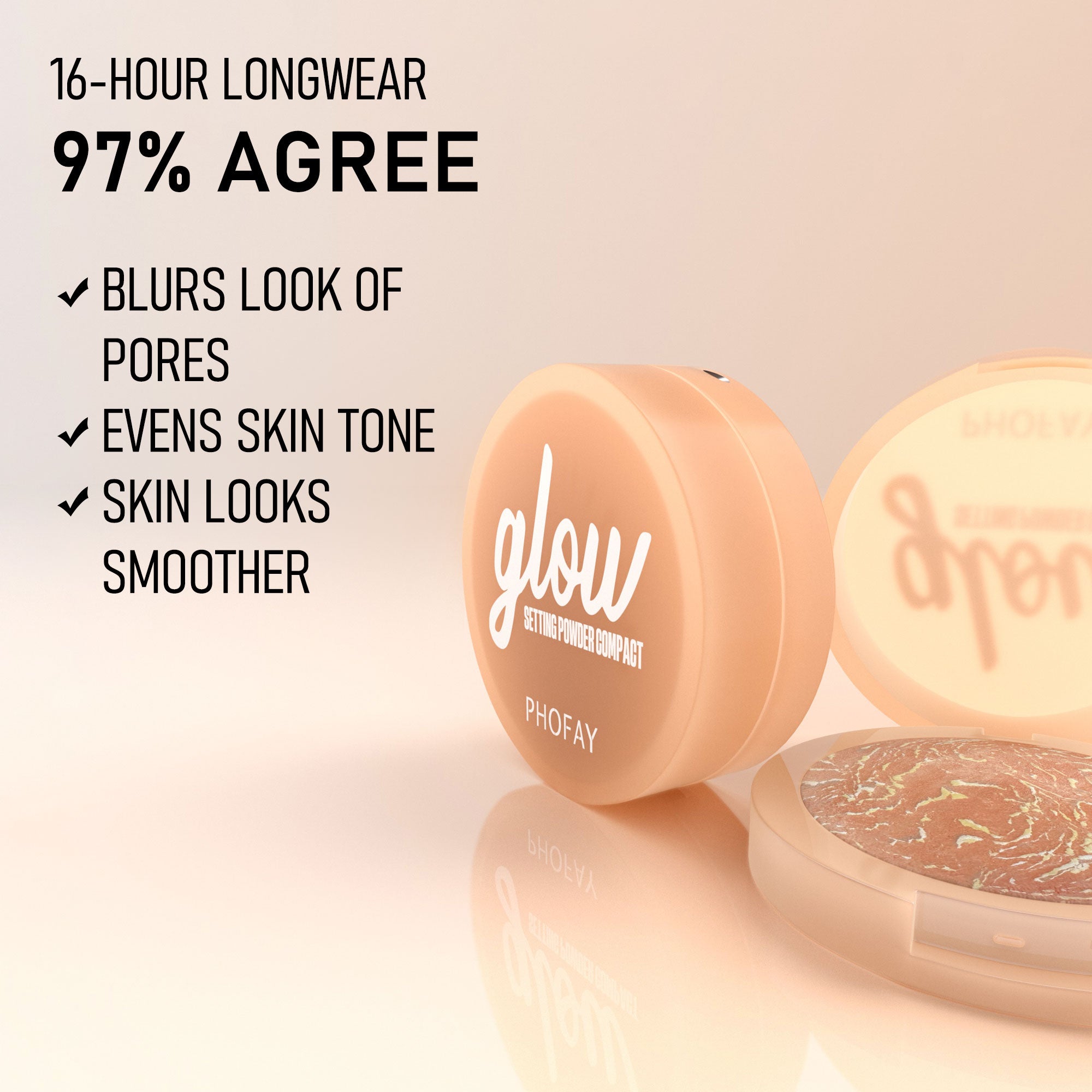 Baking Setting Powder Compact — Matte, Brightening & Long-Lasting | 6 Styles — Prime Trend Market