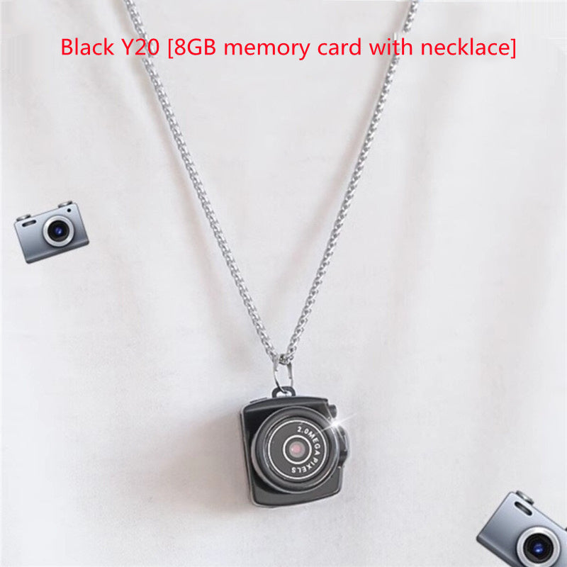 NeckShot™ HD Necklace Camera — Wearable Campus Cam in 15+ Styles with Optional Memory Card — Prime Trend Market