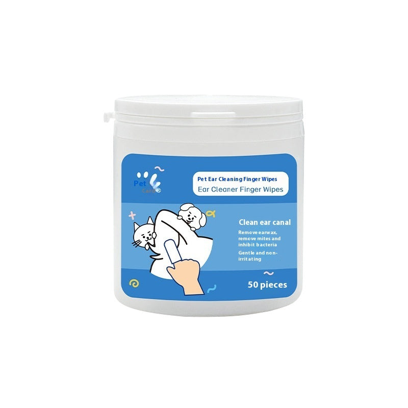 Luxury Pet Dental & Ear Care Cleaning Wipes – Disposable Fingertip Wipes for Cats & Dogs — Prime Trend Market