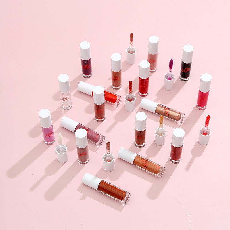 Crystal Jelly Lip Gloss — Water Wave Mirror Finish | Long-Lasting Moisturizing Lip Glaze (24 Shades) — Prime Trend Market