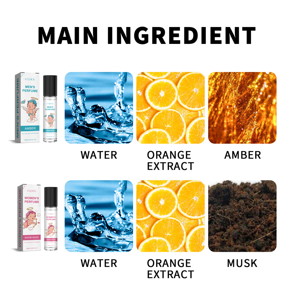 EELHOE Cupid Roller Perfume — Long-Lasting Niche Fragrance for Wrist & Behind Ear | Orange & Amber — Prime Trend Market