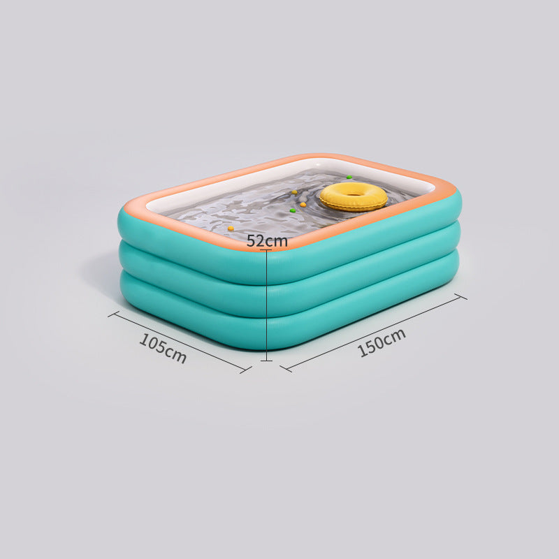 Luxury Summer Inflatable Pool – Outdoor Foldable Swimming Pool — Eliza & Tuan