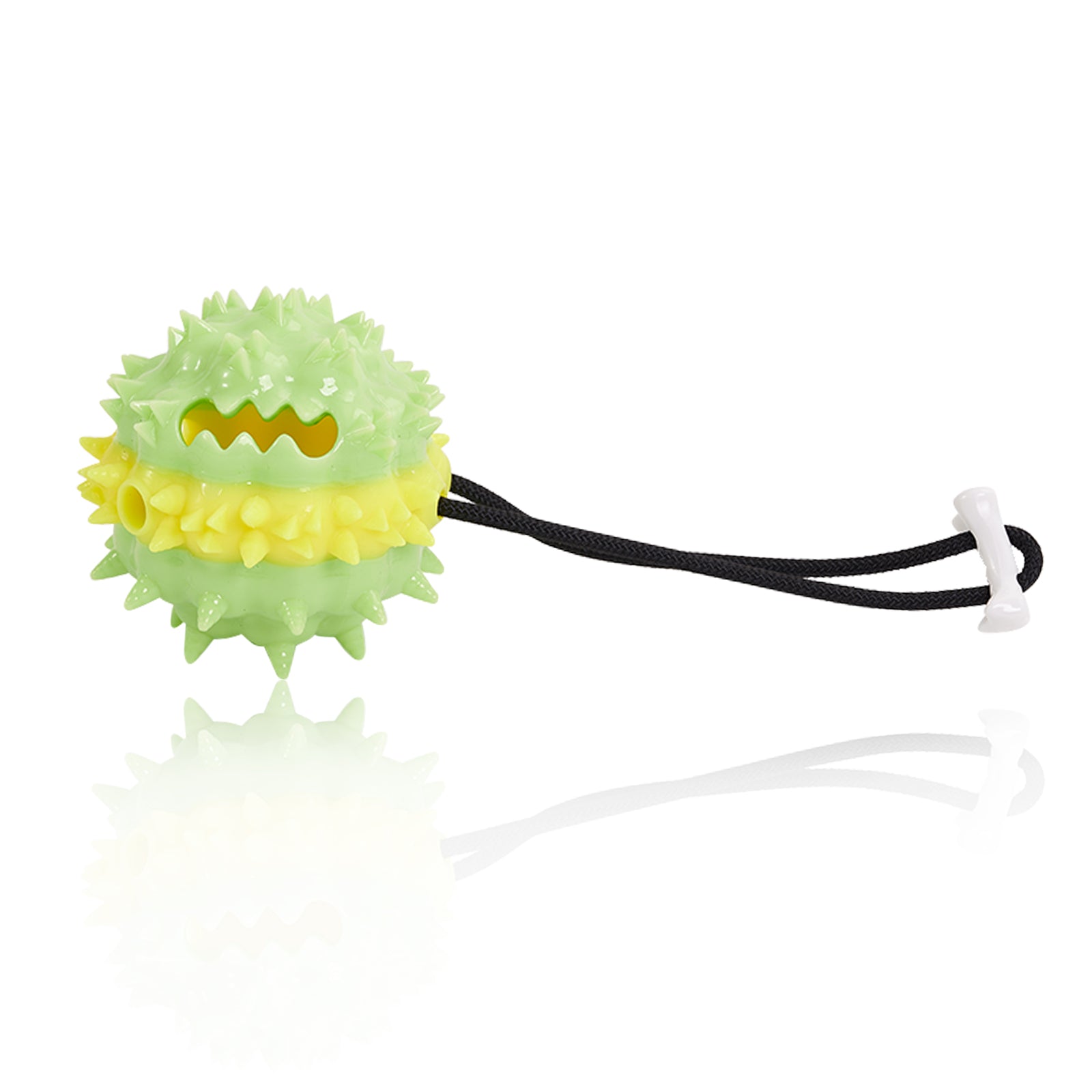 PawTreat 3-in-1 Rope Squeaky Leaking Food Ball Toy – Interactive Treat Dispenser for Cats & Dogs — Prime Trend Market