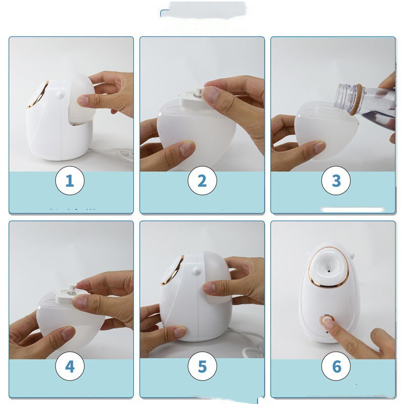 Luxury Hot Steam Facial Mist Steamer — Deep Pore Cleansing & Hydration Beauty Device — Prime Trend Market