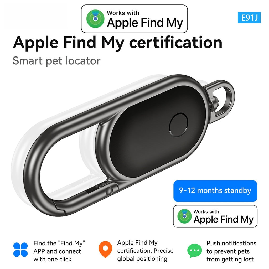 Luxury Apple Find My Pet & Keychain Tracker — Anti-Lost Location Device for Pets, Keys & Bags — Prime Trend Market