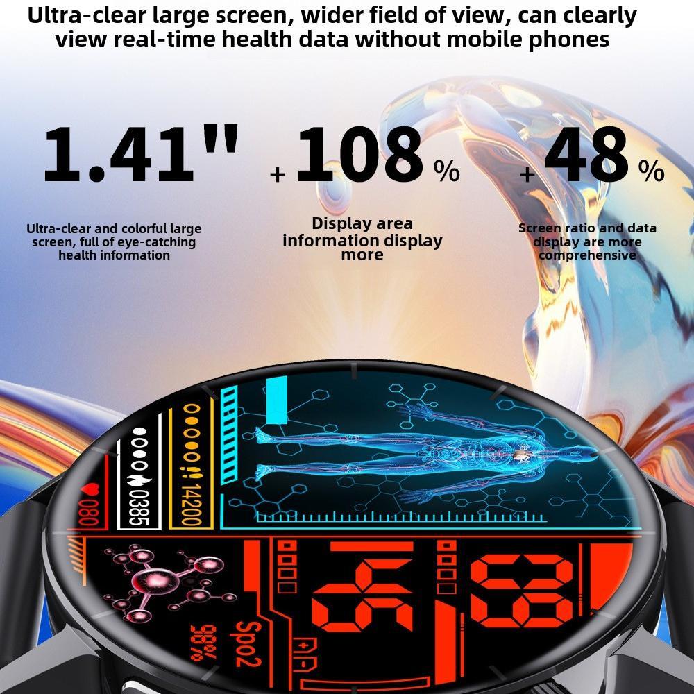 Advanced Health Monitoring Smartwatch — Non-Invasive Blood Glucose, ECG, Blood Pressure & More — Prime Trend Market