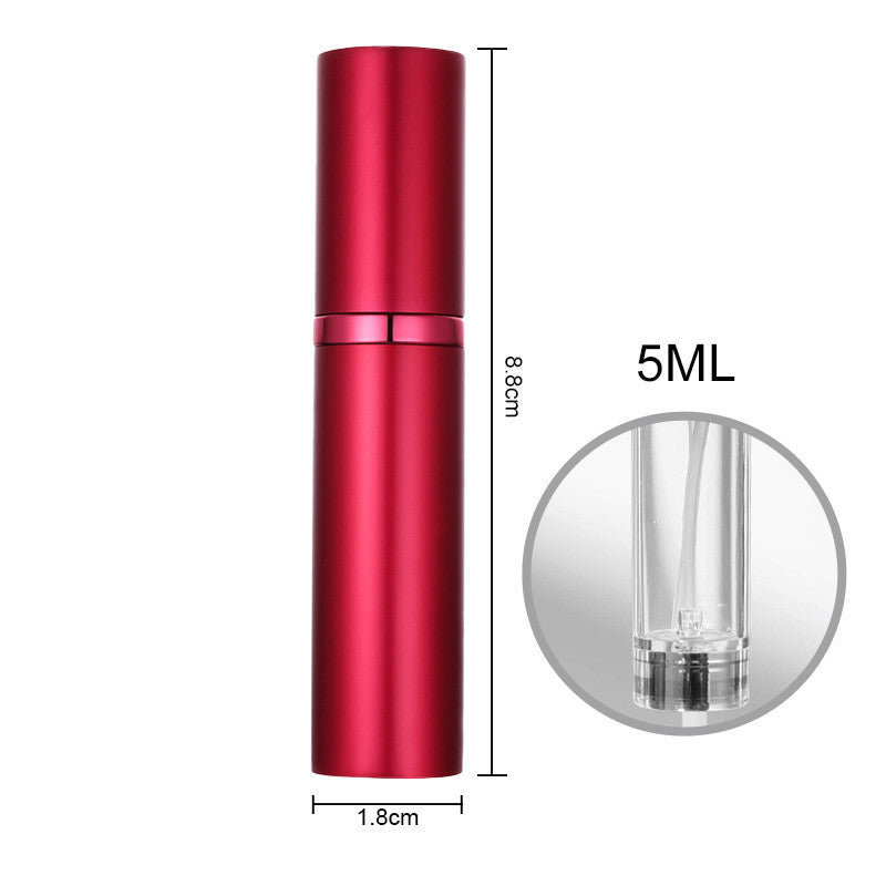 Luxury Travel Perfume Atomizer Spray Bottle — Refillable Aluminum Mist Sprayer | 5ML, 9ML & 3-Pack Set — Prime Trend Market