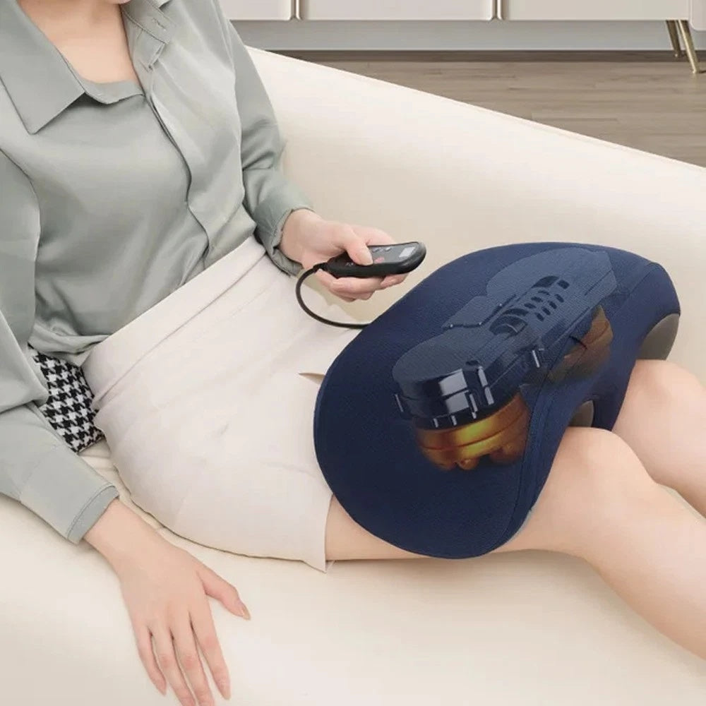 Luxury Shiatsu Electric Foot & Calf Massager with Heat — 3 Intensity Levels, Rolling Calf Massage — Prime Trend Market