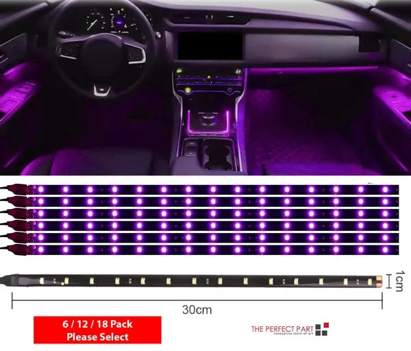 Waterproof 12V LED Underbody Strip Lights for Car & Motorcycle — Prime Trend Market