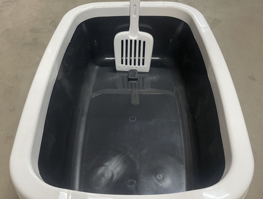 Premium Cat Litter Box With Shovel — Modern Design, Easy Clean, Fast Shipping — Prime Trend Market