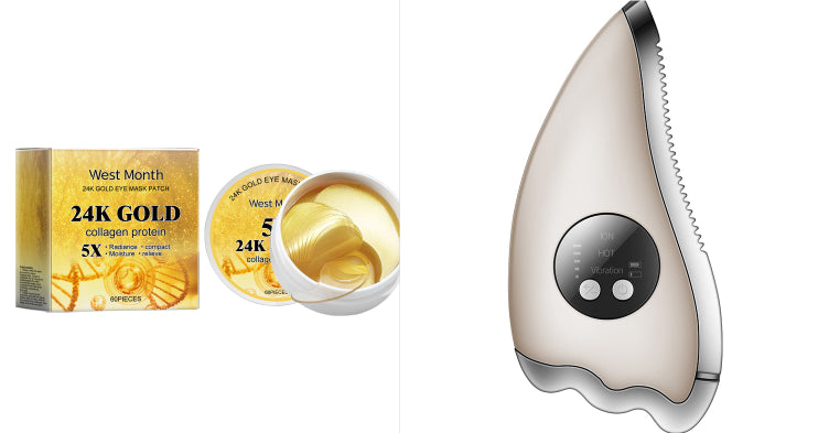 Luxury Electric Heated Gua Sha Scraping Massager Beauty Set — 5-Speed Warming Face Lifting & Slimming Tool — Prime Trend Market