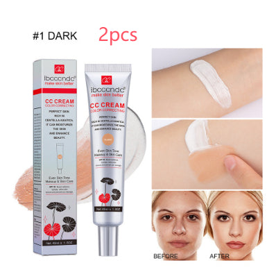 Moisturizing CC Cream Concealer — Waterproof, Long-Lasting Coverage (Light & Dark) — Prime Trend Market